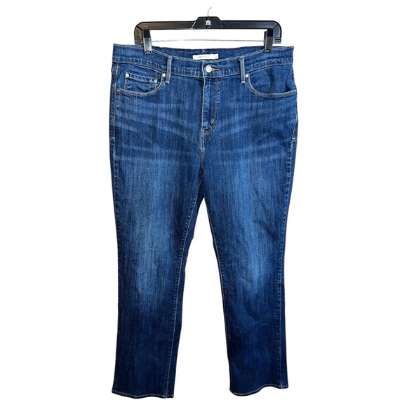 Levi's Denim - Levi’s 505 Jeans Women’s Size 14 Medium Blue Straight 34x32